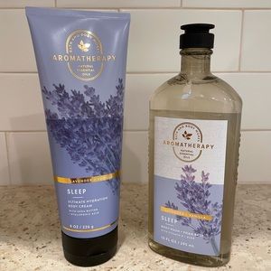 NEW* Aromatherapy Bath and Body Lotion and Shower Gel